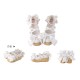 Sheep Puff Cream Satin Platform Shoes(Reservation/5 Colours/Full Payment Without Shipping)